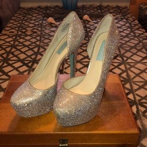 Sequined Betsy Johnson Heels